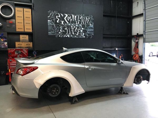 Wide body kit V2 Genesis Coupe