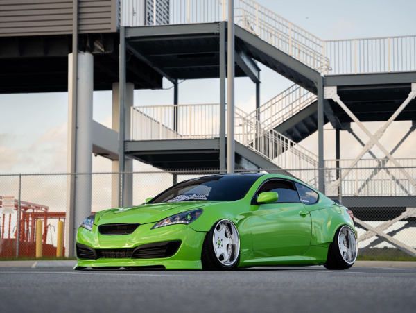 Front wings +40mm Genesis Coupe